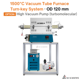 Turnkey 1500°C Vacuum Tube Furnace System – OD 120mm