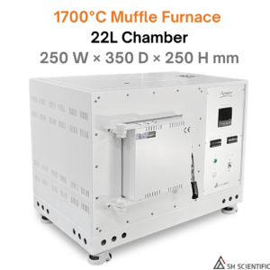 1700°C - 22L Chamber Muffle Furnace