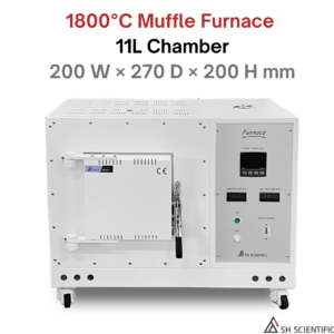 1800°C - 11L Chamber Muffle Furnace