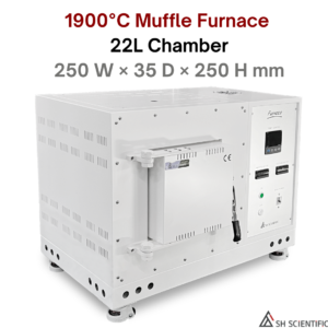 1900°C - 22L Chamber Muffle Furnace