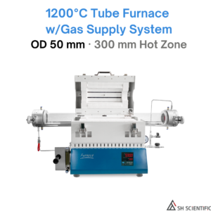 1200°C – Tube Furnace w/Gas Supply System – OD 50mm