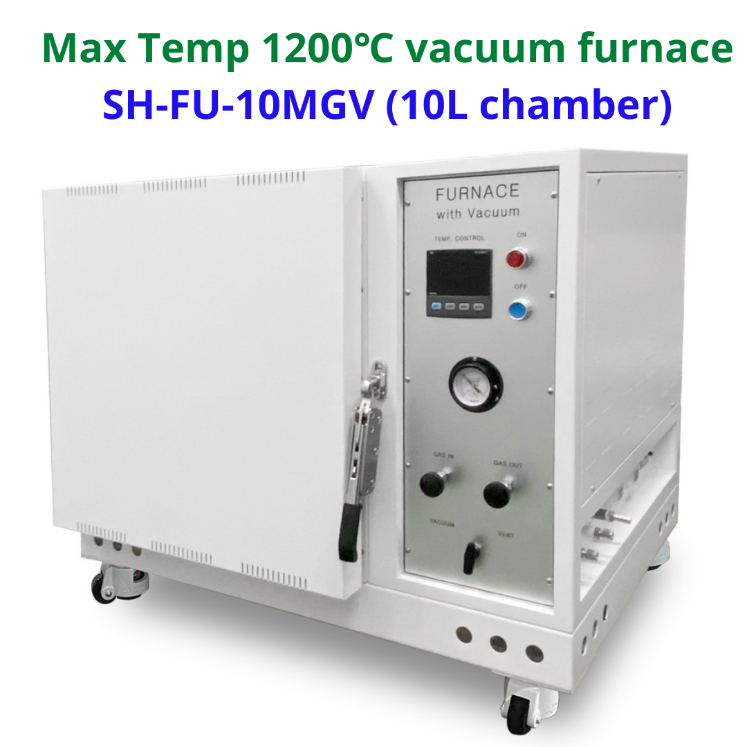 10MGV 1200°C SH Vacuum Muffle Furnace 10 Liter Capacity