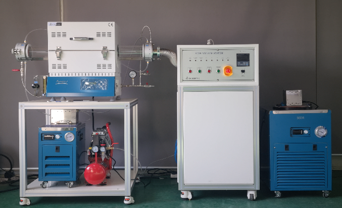 Complete High Vacuum Tube Furnace System