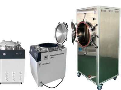 Autoclaves in various capacity for mushroom cultivation