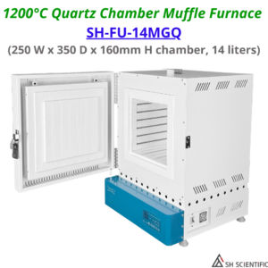 14MGQ - 1200°C - Quartz Chamber Muffle Furnace