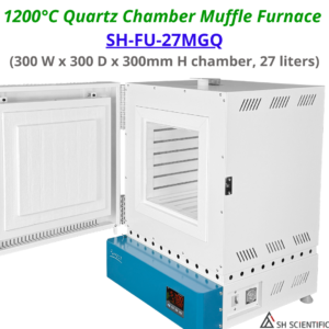 27MGQ - 1200°C - Quartz Chamber Muffle Furnace